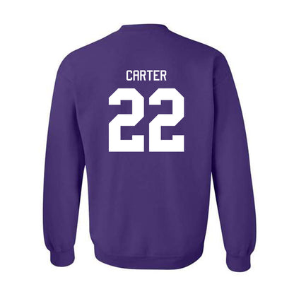 Tarleton State - NCAA Women's Volleyball : morgan carter - Classic Shersey Crewneck Sweatshirt-1