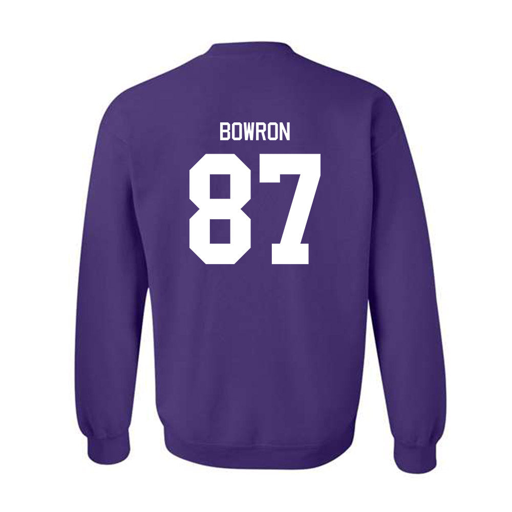Tarleton State - NCAA Football : Wheeler Bowron - Classic Shersey Crewneck Sweatshirt-1