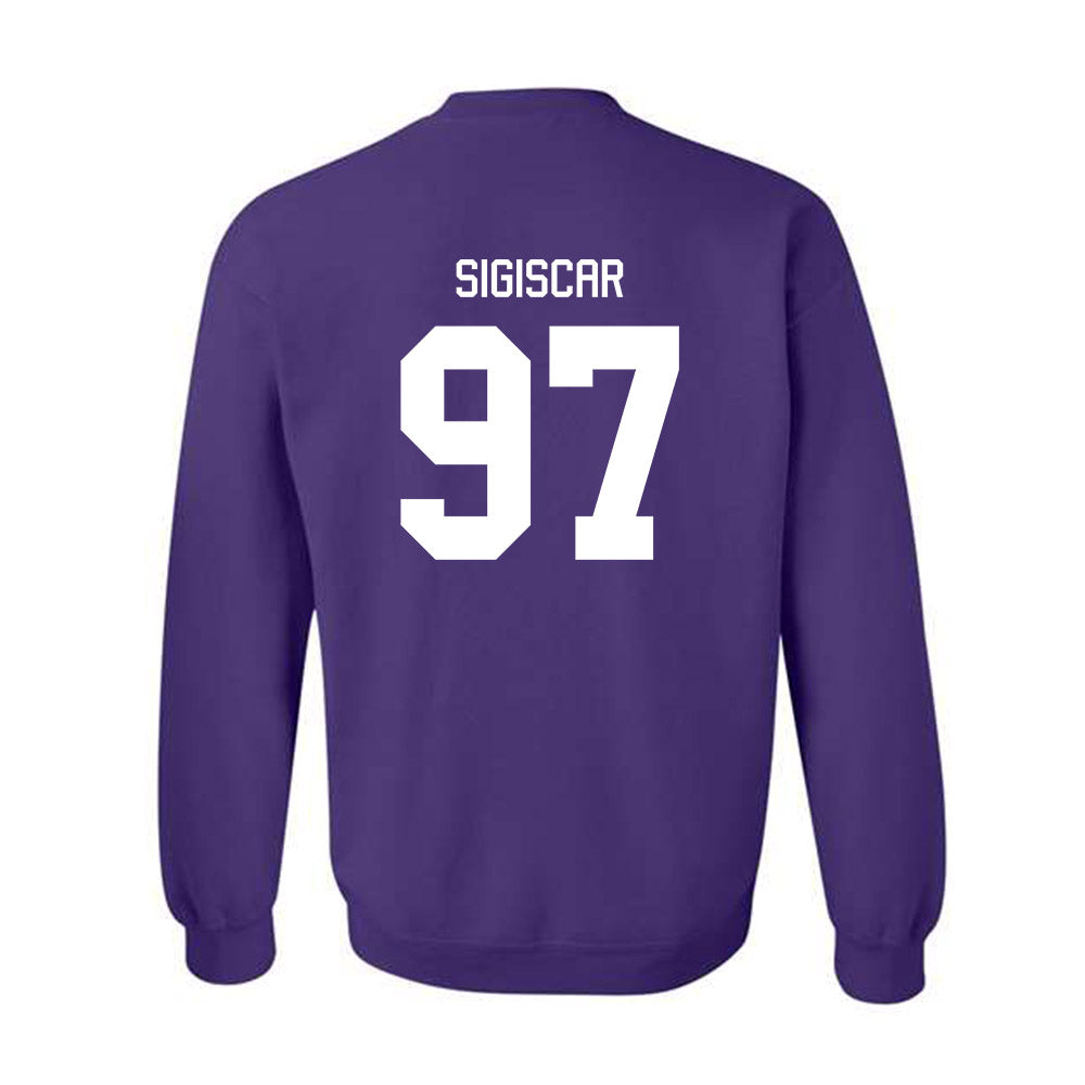 Tarleton State - NCAA Men's Basketball : Andy SIGISCAR - Classic Shersey Crewneck Sweatshirt-1