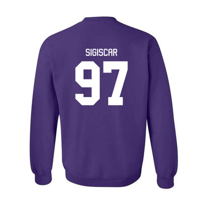 Tarleton State - NCAA Men's Basketball : Andy SIGISCAR - Classic Shersey Crewneck Sweatshirt-1