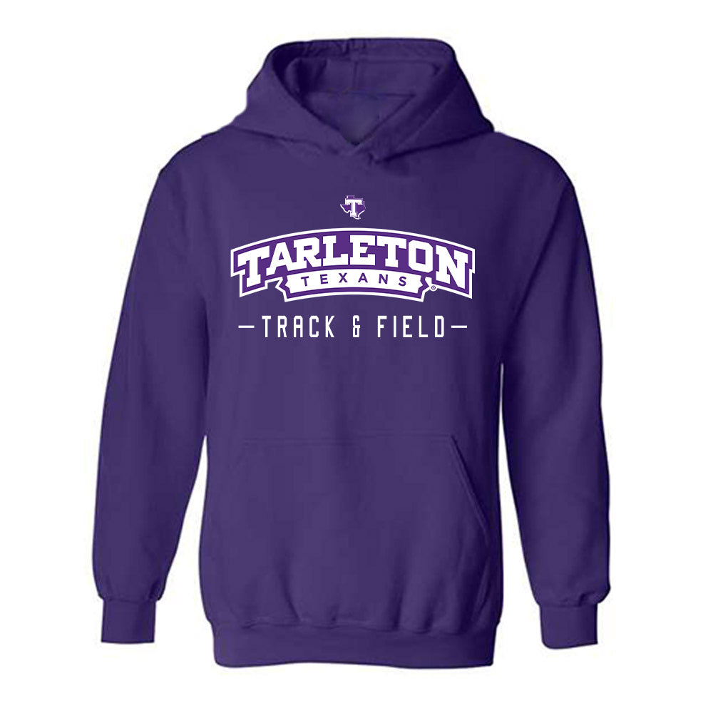 Tarleton State - NCAA Women's Track & Field : Jasmine Pullins - Classic Shersey Hooded Sweatshirt-0