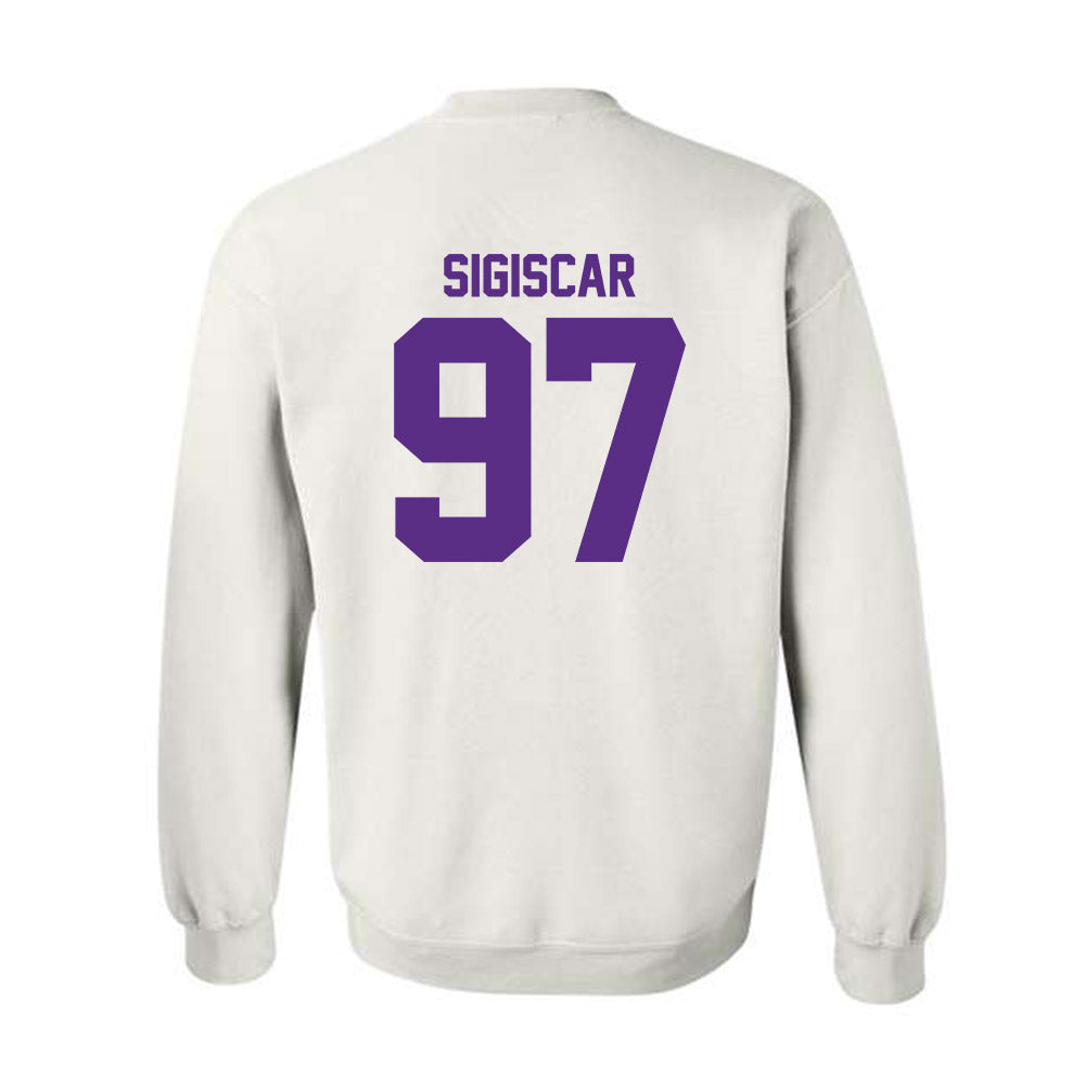 Tarleton State - NCAA Men's Basketball : Andy SIGISCAR - Classic Shersey Crewneck Sweatshirt-1