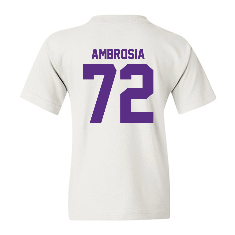 Tarleton State - NCAA Football : Alec Ambrosia - Classic Shersey Youth T-Shirt-1