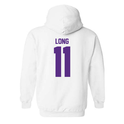 Tarleton State - NCAA Women's Basketball : Jakoriah Long - Classic Shersey Hooded Sweatshirt-1