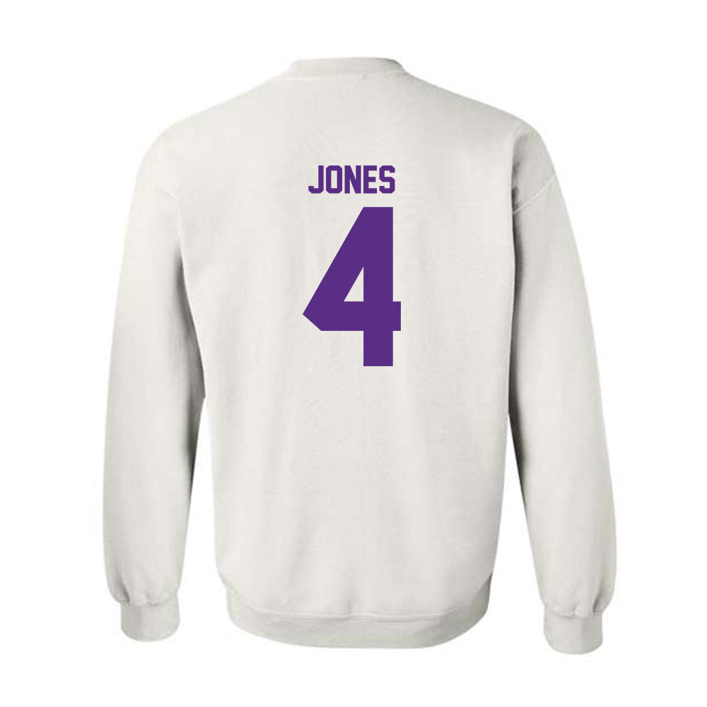 Tarleton State - NCAA Women's Basketball : Kyriana Jones - Classic Shersey Crewneck Sweatshirt-1