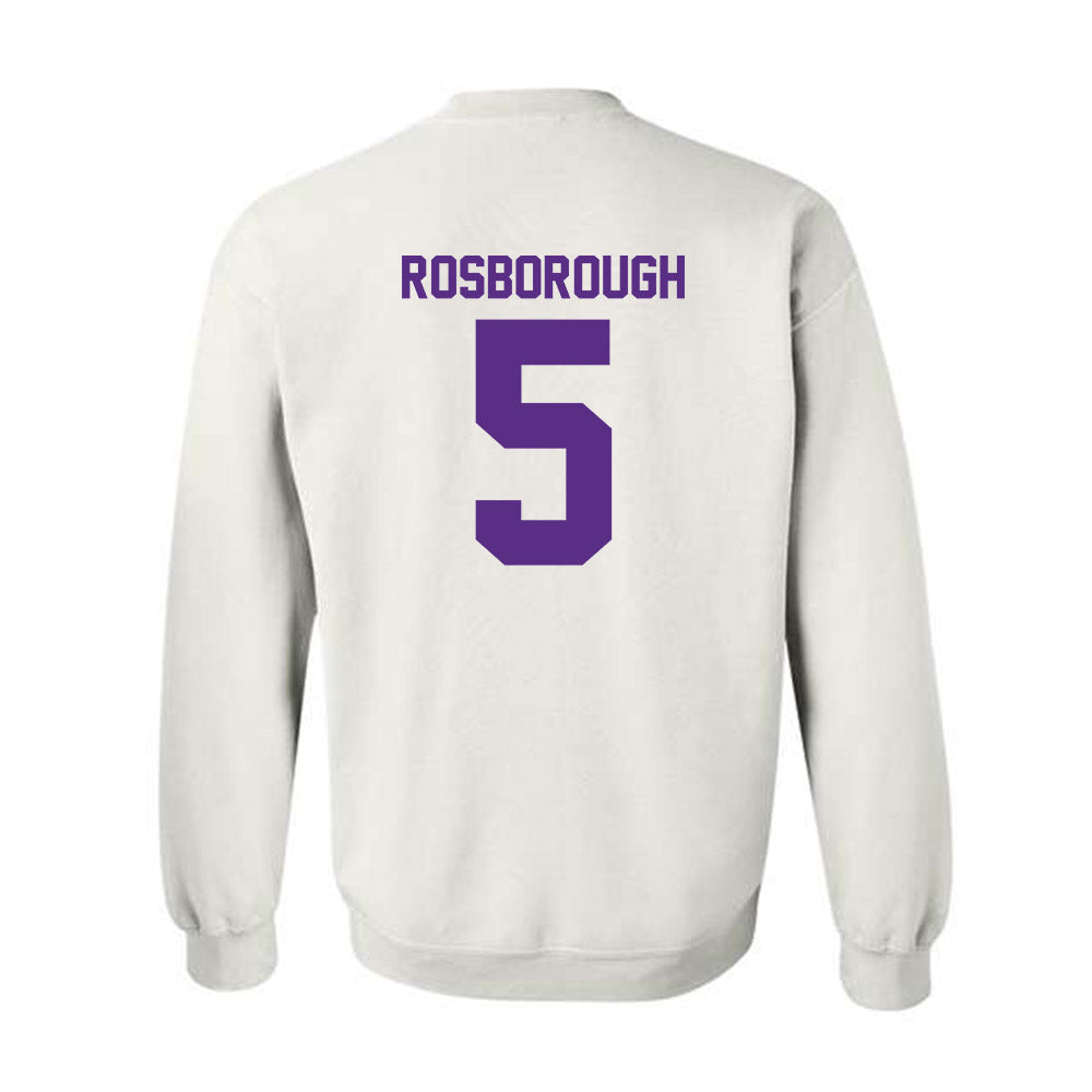Tarleton State - NCAA Women's Basketball : Arieona Rosborough - Classic Shersey Crewneck Sweatshirt-1