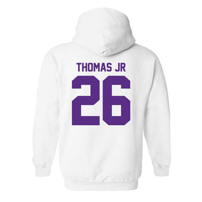 Tarleton State - NCAA Football : Andre Thomas Jr - Classic Shersey Hooded Sweatshirt-1