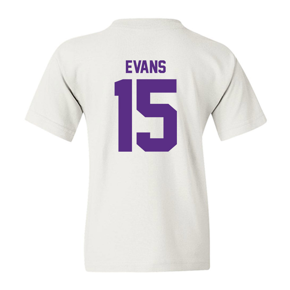 Tarleton State - NCAA Men's Basketball : Caleb Evans - Classic Shersey Youth T-Shirt-1