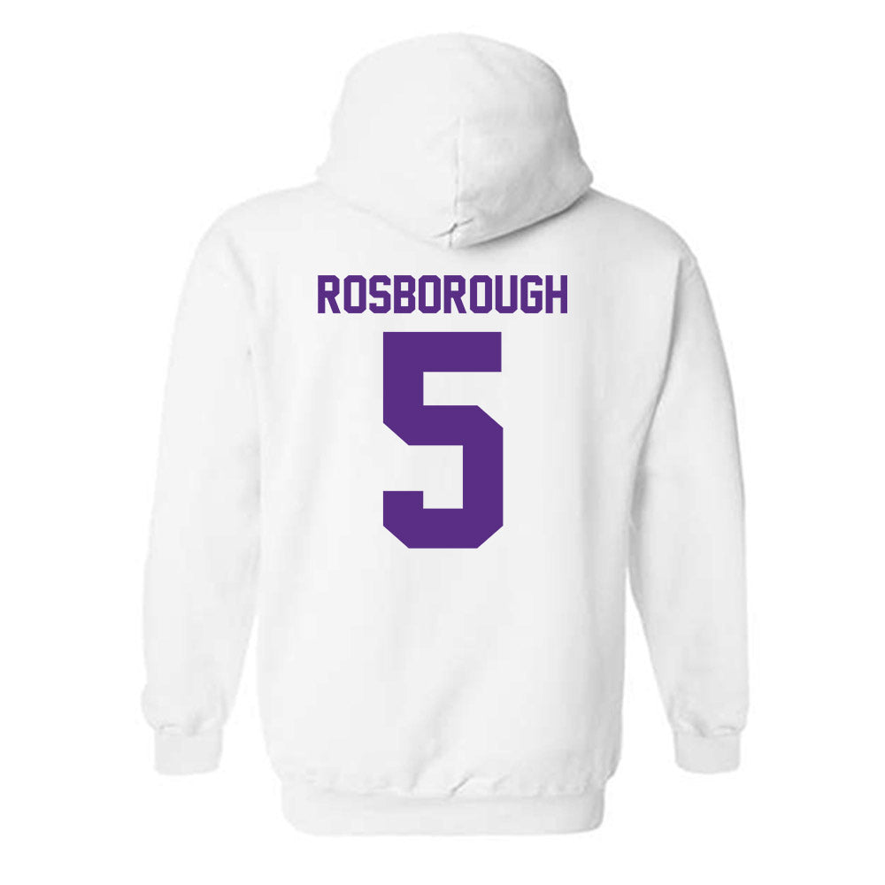 Tarleton State - NCAA Women's Basketball : Arieona Rosborough - Classic Shersey Hooded Sweatshirt-1