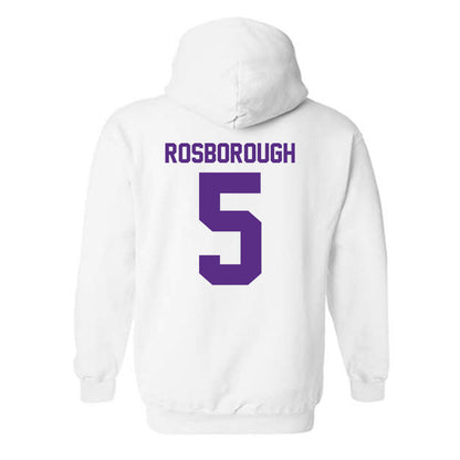 Tarleton State - NCAA Women's Basketball : Arieona Rosborough - Classic Shersey Hooded Sweatshirt-1