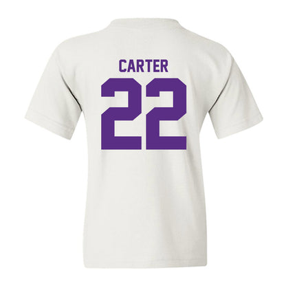 Tarleton State - NCAA Women's Volleyball : morgan carter - Classic Shersey Youth T-Shirt-1