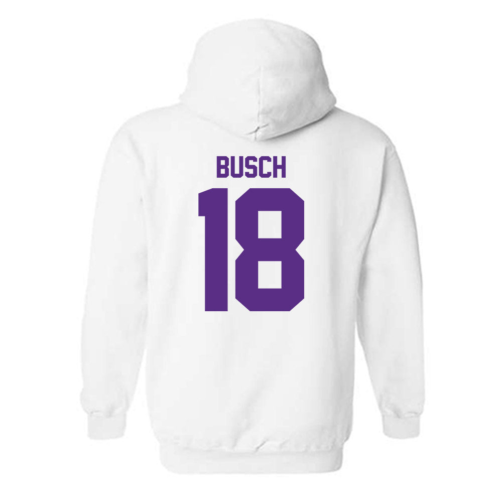Tarleton State - NCAA Women's Volleyball : Tatum Busch - Classic Shersey Hooded Sweatshirt-1