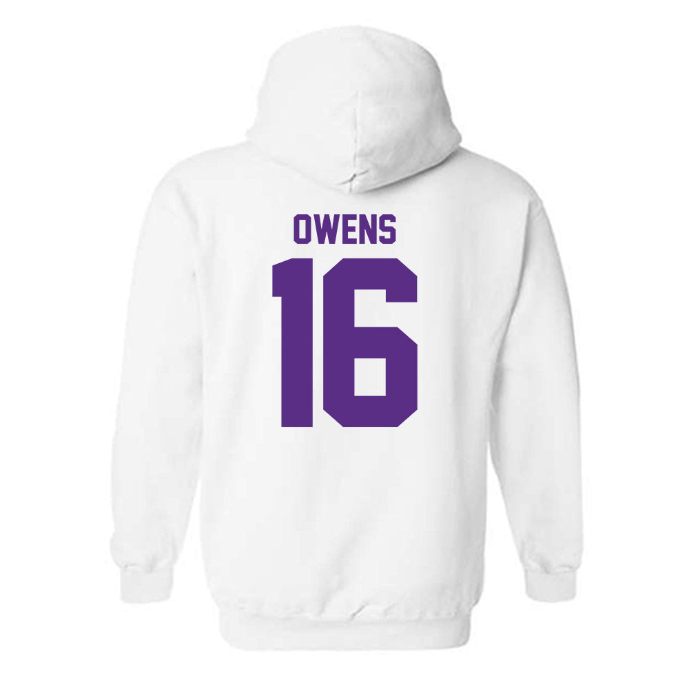 Tarleton State - NCAA Football : AJ Owens - Classic Shersey Hooded Sweatshirt-1
