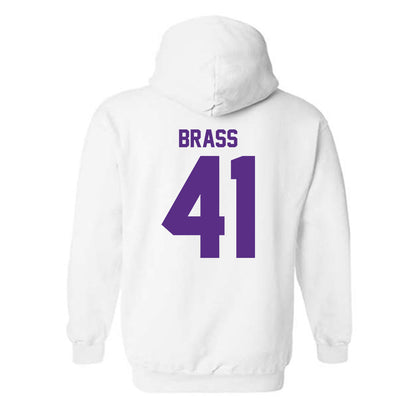 Tarleton State - NCAA Football : Reid Brass - Classic Shersey Hooded Sweatshirt-1