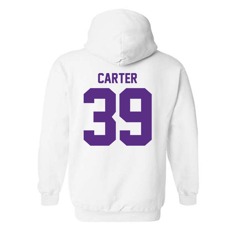 Tarleton State - NCAA Baseball : Brendon Carter - Classic Shersey Hooded Sweatshirt-1