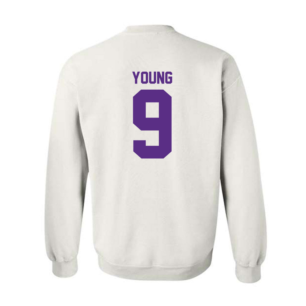 Tarleton State - NCAA Football : Tiar Young - Classic Shersey Crewneck Sweatshirt-1