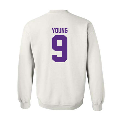 Tarleton State - NCAA Football : Tiar Young - Classic Shersey Crewneck Sweatshirt-1