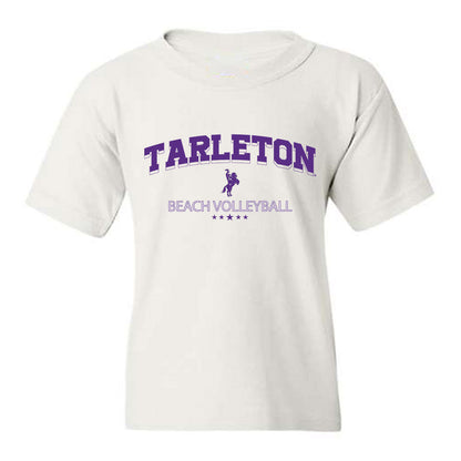 Tarleton State - NCAA Beach Volleyball : Hayden Huber - Classic Shersey Youth T-Shirt-0