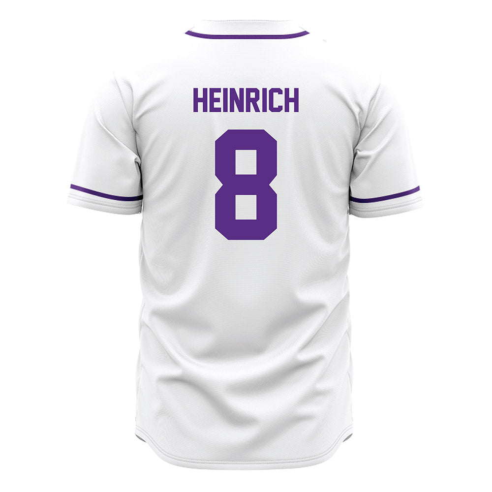 Tarleton State - NCAA Baseball : Rayner Heinrich - White Jersey-1
