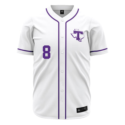 Tarleton State - NCAA Baseball : Rayner Heinrich - White Jersey-0