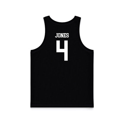 Tarleton State - NCAA Women's Basketball : Kyriana Jones - Black Basketball Jersey-1