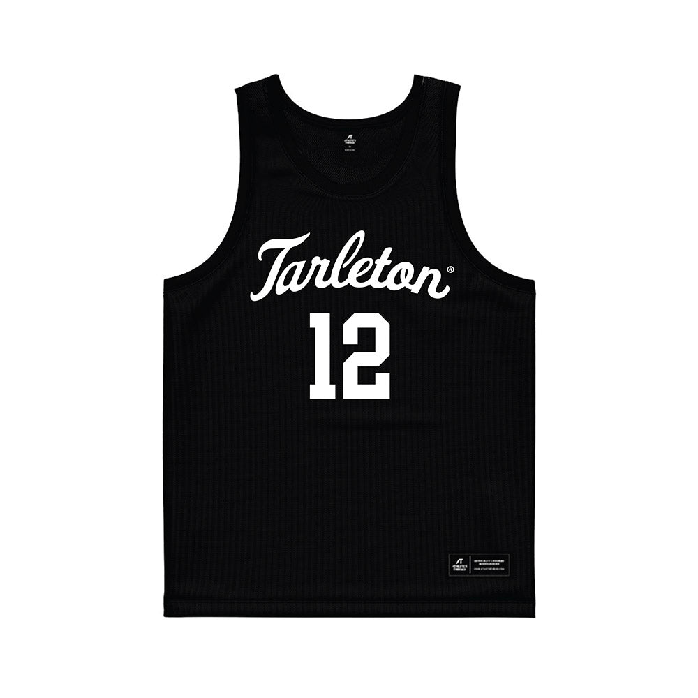 Tarleton State - NCAA Women's Basketball : Grace Booth - Black Basketball Jersey