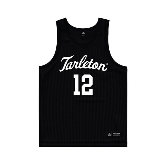 Tarleton State - NCAA Women's Basketball : Grace Booth - Black Basketball Jersey