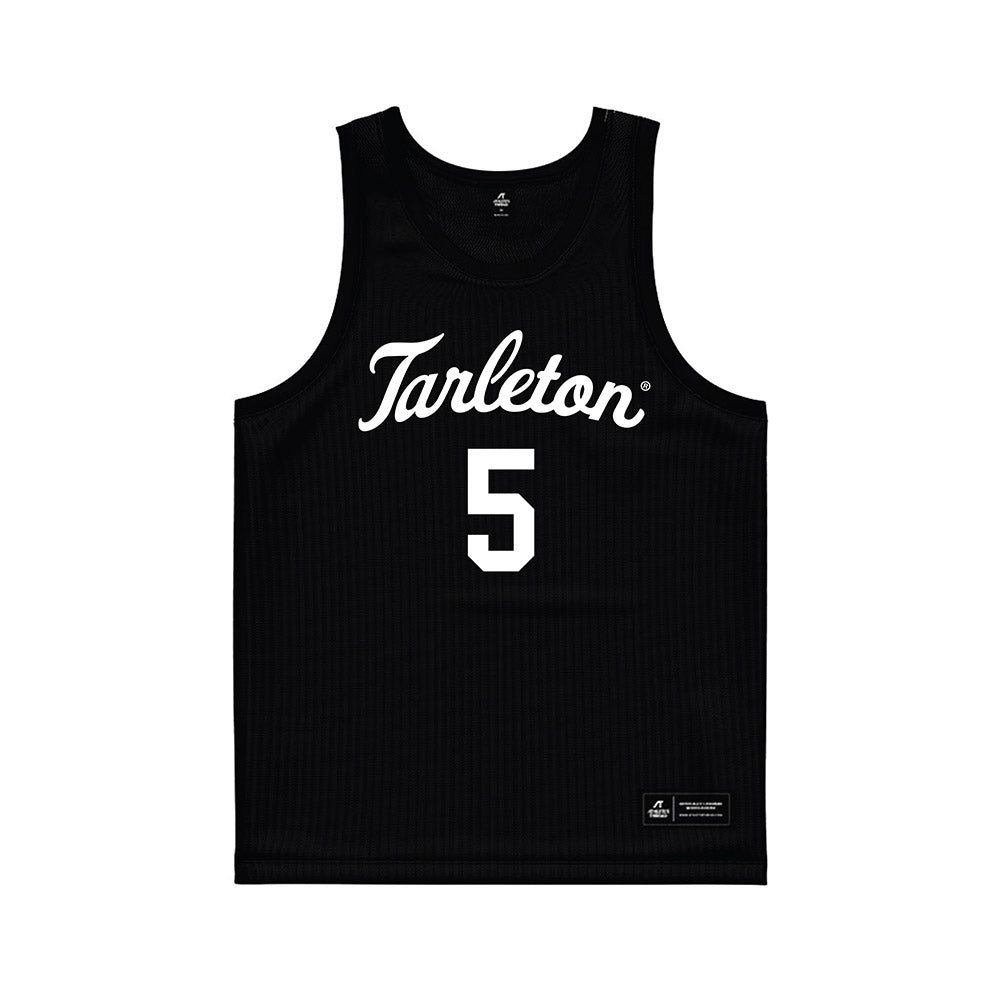 Tarleton State - NCAA Women's Basketball : Arieona Rosborough - Black Basketball Jersey-0