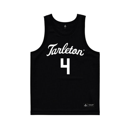 Tarleton State - NCAA Women's Basketball : Kyriana Jones - Black Basketball Jersey-0