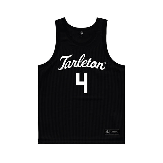 Tarleton State - NCAA Women's Basketball : Kyriana Jones - Black Basketball Jersey-0