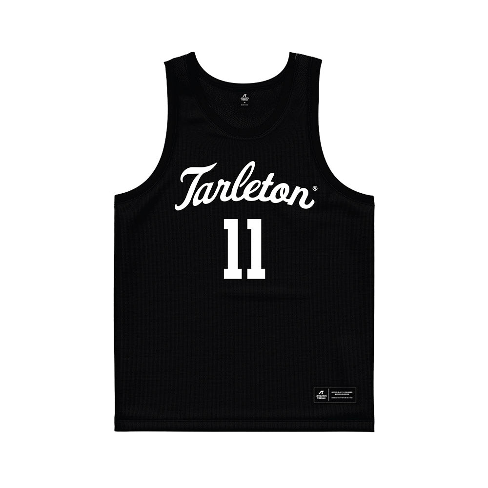 Tarleton State - NCAA Women's Basketball : Jakoriah Long - Black Basketball Jersey-0