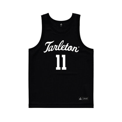 Tarleton State - NCAA Women's Basketball : Jakoriah Long - Black Basketball Jersey-0