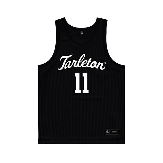Tarleton State - NCAA Women's Basketball : Jakoriah Long - Black Basketball Jersey-0