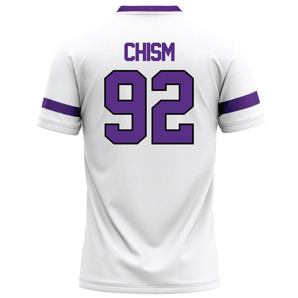 Tarleton State - NCAA Football : Tramaine Chism - White Football Jersey