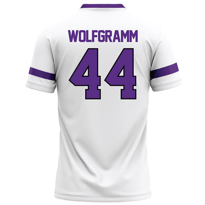Tarleton State - NCAA Football : Vililami Wolfgramm - White Football Jersey