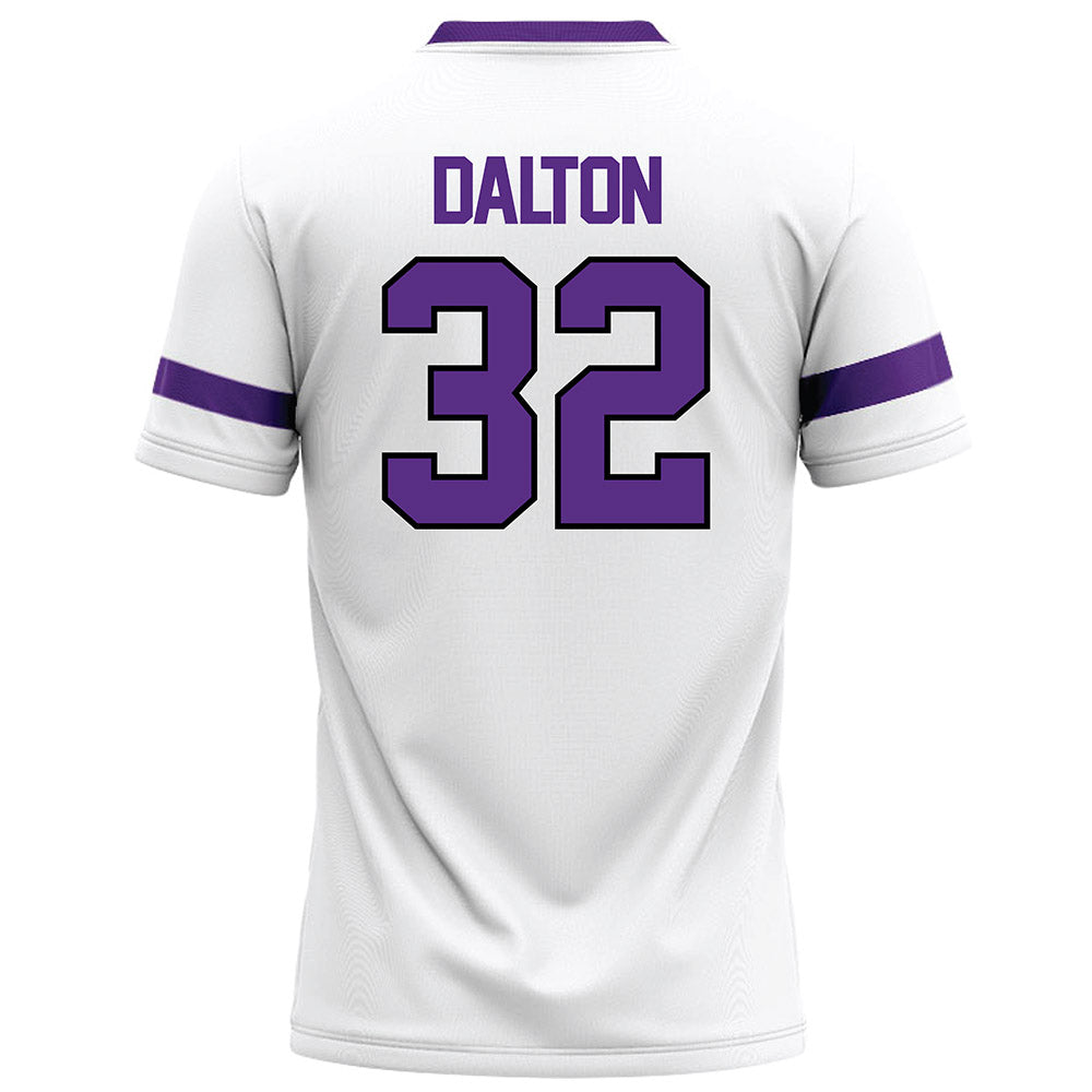 Tarleton State - NCAA Football : Kristian Dalton - White Football Jersey