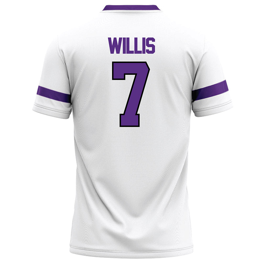 Tarleton State - NCAA Football : Marquis Willis - White Football Jersey-1