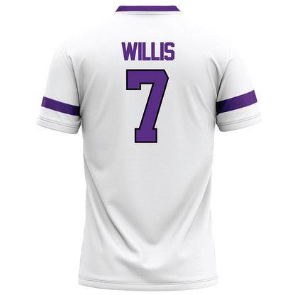 Tarleton State - NCAA Football : Marquis Willis - White Football Jersey-1