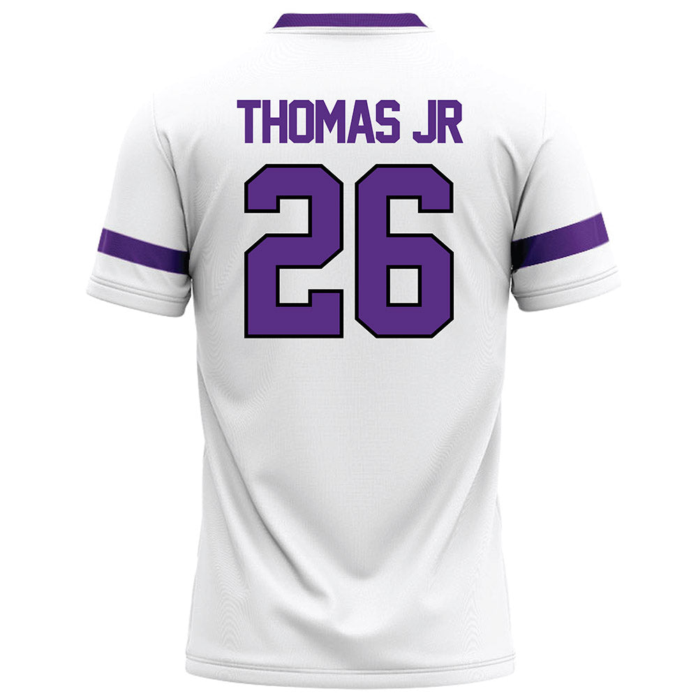Tarleton State - NCAA Football : Andre Thomas Jr - White Football Jersey-1
