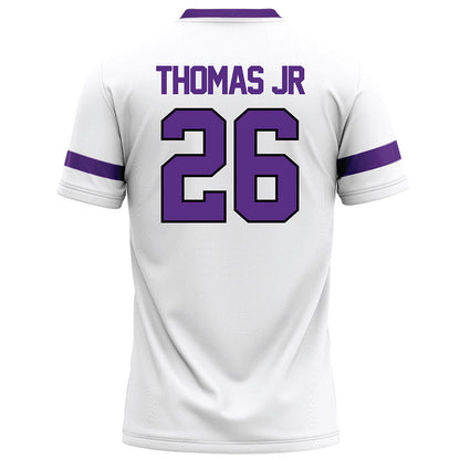 Tarleton State - NCAA Football : Andre Thomas Jr - White Football Jersey-1