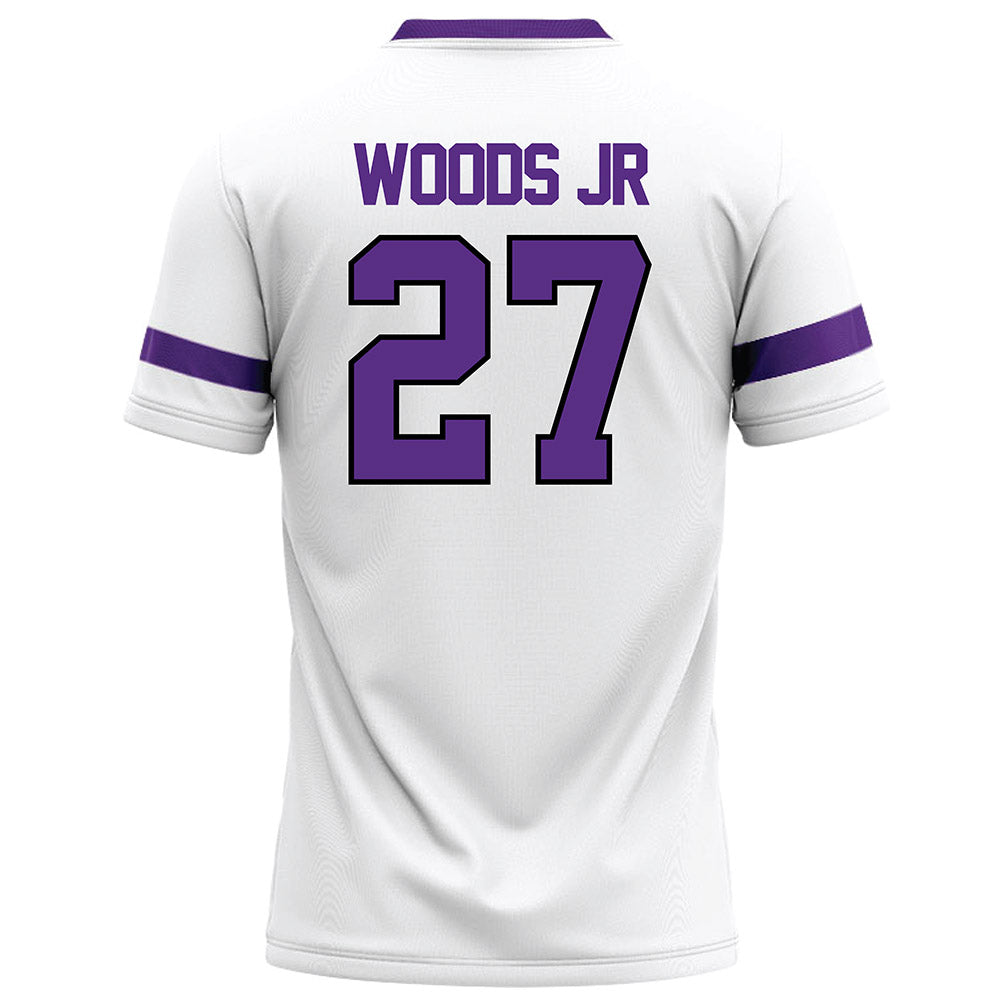 Tarleton State - NCAA Football : Stephen Woods Jr - White Football Jersey-1