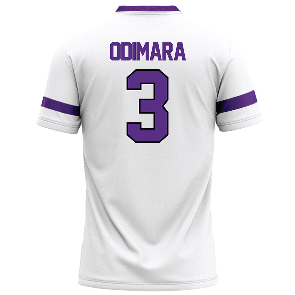 Tarleton State - NCAA Football : Les Odimara - White Football Jersey-1