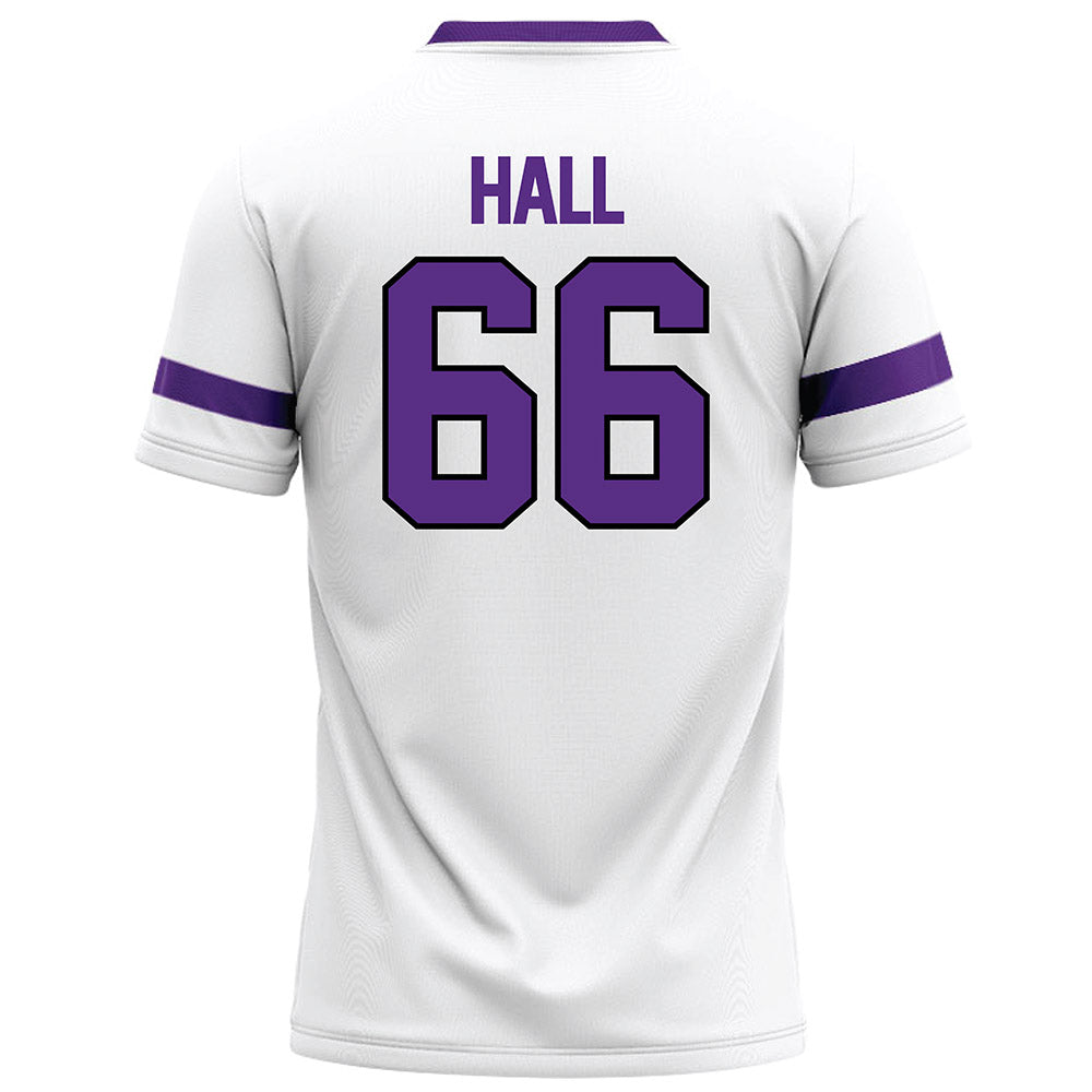 Tarleton State - NCAA Football : Jake Hall - White Football Jersey