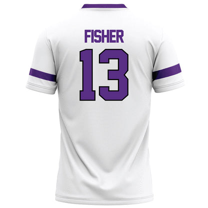 Tarleton State - NCAA Football : Marsean Fisher - White Football Jersey-1