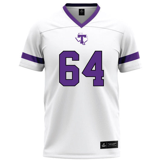 Tarleton State - NCAA Football : Rikter Connally - White Football Jersey-0