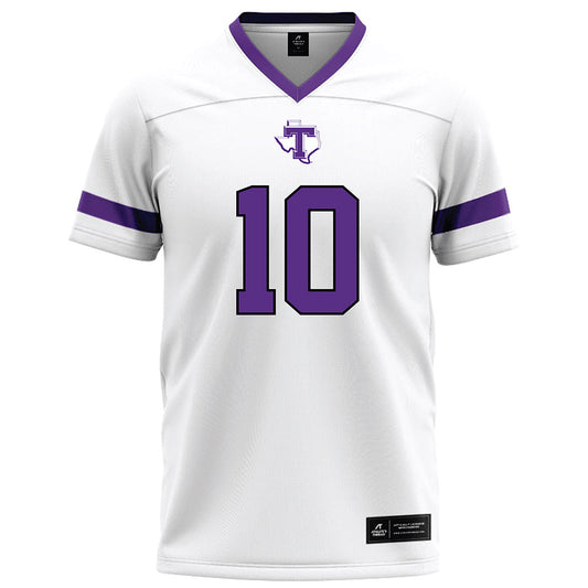 Tarleton State - NCAA Football : Bryce Parker - White Football Jersey-0