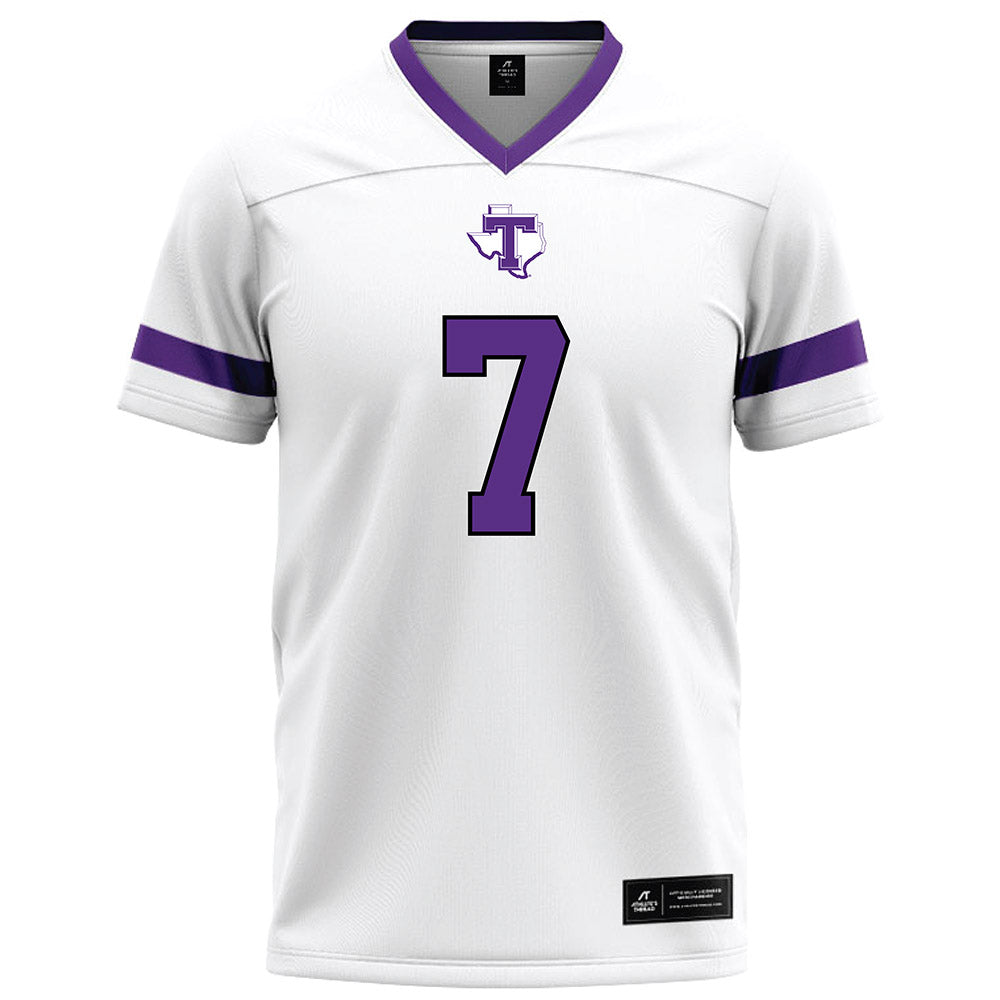 Tarleton State - NCAA Football : Marquis Willis - White Football Jersey-0