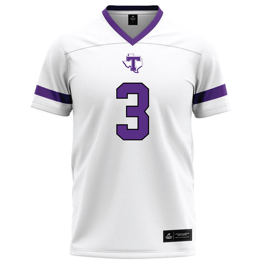 Tarleton State - NCAA Football : Les Odimara - White Football Jersey-0