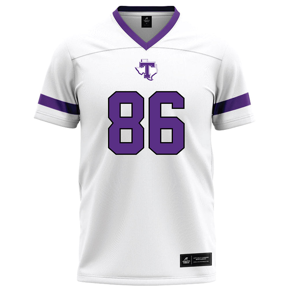 Tarleton State - NCAA Football : Matthew Bosset - White Football Jersey-0