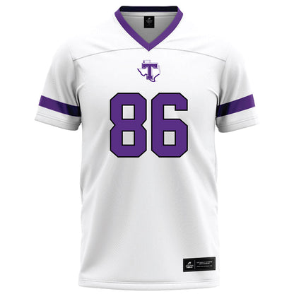 Tarleton State - NCAA Football : Matthew Bosset - White Football Jersey-0